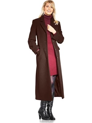 Zdjęcie produktu Heine Wełniany płaszcz w kolorze brązowym rozmiar: 40