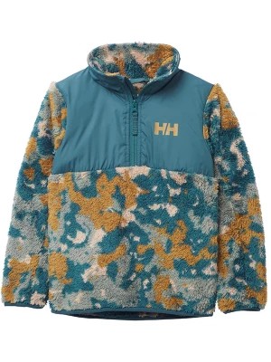 Zdjęcie produktu Helly Hansen Bluza polarowa "Champ" w kolorze niebieskim ze wzorem rozmiar: 122