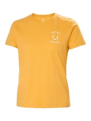 Zdjęcie produktu Helly Hansen Koszulka "F2F 2.0" w kolorze żółtym rozmiar: M