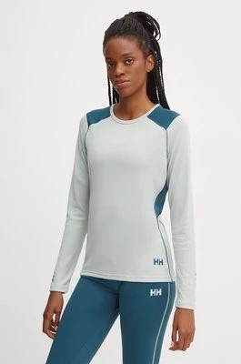 Zdjęcie produktu Helly Hansen longsleeve funkcyjny LIFA ACTIVE kolor turkusowy 49393