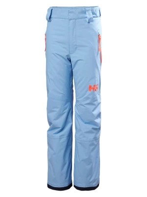Zdjęcie produktu Helly Hansen Spodnie narciarskie "Legendary" w kolorze błękitnym rozmiar: 140