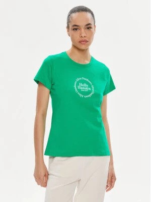 Zdjęcie produktu Helly Hansen T-Shirt W Core Graphic T-Shirt 54080 Zielony Regular Fit