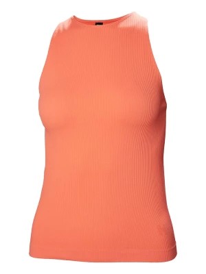 Zdjęcie produktu Helly Hansen Top sportowy "Allure Seamless" w kolorze pomarańczowym rozmiar: S
