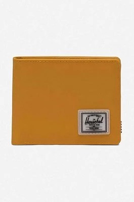 Zdjęcie produktu Herschel portfel kolor żółty Roy RFID Harvest Gold 11162-05644 11162.05644-ZOLTY