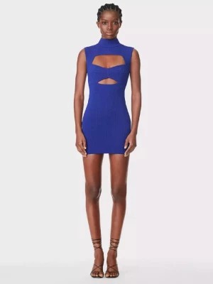 Zdjęcie produktu Herve Leger Dopasowana sukienka mini z wycięciami