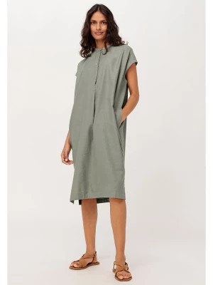 Zdjęcie produktu Hessnatur Sukienka w kolorze szarozielonym rozmiar: 36
