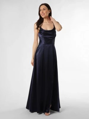 Zdjęcie produktu heykyla Damska sukienka wieczorowa Kobiety niebieski jednolity,