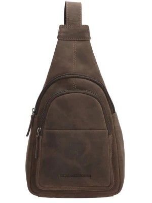 Zdjęcie produktu HIDE & STITCHES Skórzana torebka w kolorze brązowym - 18 x 33 x 8,5 cm rozmiar: onesize