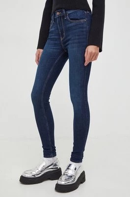 Zdjęcie produktu Hollister Co. jeansy damskie kolor granatowy