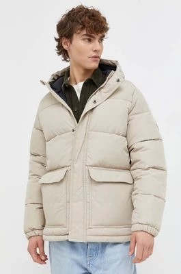 Zdjęcie produktu Hollister Co. kurtka męska kolor beżowy zimowa