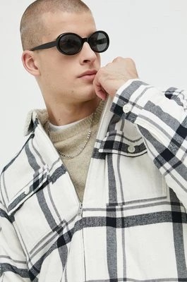 Zdjęcie produktu Hollister Co. kurtka męska kolor biały przejściowa