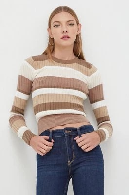 Zdjęcie produktu Hollister Co. sweter damski kolor brązowy lekki
