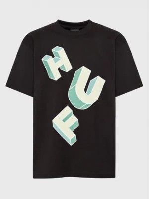 Zdjęcie produktu HUF T-Shirt Abecedarian TS01949 Czarny Regular Fit