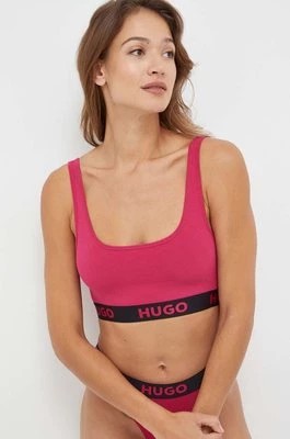 Zdjęcie produktu HUGO biustonosz kolor różowy gładki 50480172