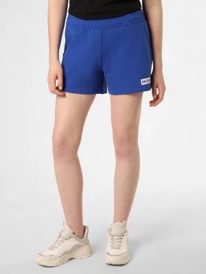 Zdjęcie produktu HUGO BLUE Damskie szorty dresowe - Classic Shorts_B_1 Kobiety Bawełna niebieski jednolity,
