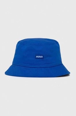 Zdjęcie produktu Hugo Blue kapelusz bawełniany kolor niebieski bawełniany 50522293