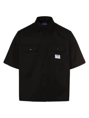 Zdjęcie produktu HUGO BLUE Koszulka męska - Ekyno Mężczyźni Modern Fit Bawełna czarny jednolity,