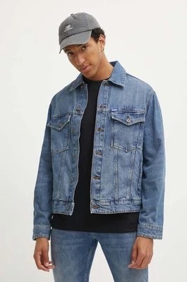 Zdjęcie produktu Hugo Blue kurtka jeansowa męska kolor granatowy przejściowa 50511500