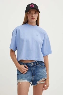 Zdjęcie produktu Hugo Blue t-shirt bawełniany damski kolor turkusowy 50520155
