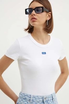 Zdjęcie produktu Hugo Blue t-shirt damski kolor biały 50523924