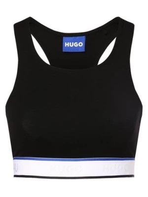 Zdjęcie produktu HUGO BLUE Top damski - Dasuse_B Kobiety Bawełna czarny jednolity,