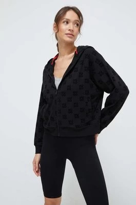 Zdjęcie produktu HUGO bluza damska kolor czarny z kapturem gładka 50510997