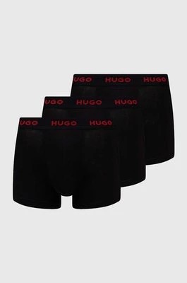 Zdjęcie produktu HUGO bokserki 3-pack męskie kolor czarny 50517878