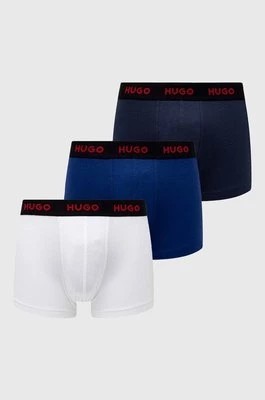 Zdjęcie produktu HUGO bokserki (3-pack) męskie kolor granatowy 50469766