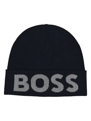 Zdjęcie produktu Hugo Boss Czapka beanie "Kallivan" w kolorze granatowym rozmiar: onesize