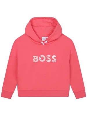 Zdjęcie produktu Hugo Boss Kids Bluza w kolorze różowym rozmiar: 140