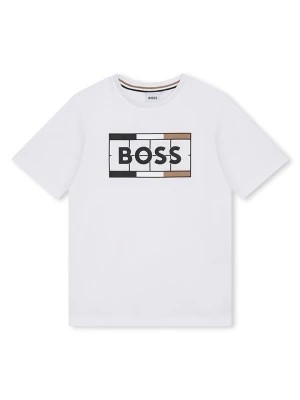 Zdjęcie produktu Hugo Boss Kids Koszulka w kolorze białym rozmiar: 164