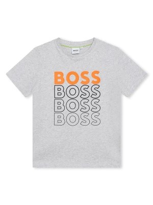 Zdjęcie produktu Hugo Boss Kids Koszulka w kolorze szarym rozmiar: 116