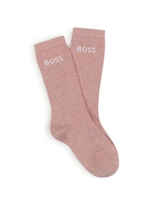 Zdjęcie produktu Hugo Boss Kids Skarpety w kolorze jasnoróżowym rozmiar: 39