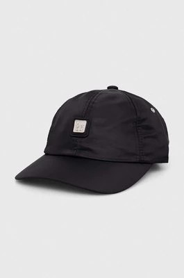 Zdjęcie produktu HUGO czapka z daszkiem kolor czarny z aplikacją 50508094