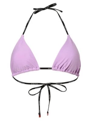 Zdjęcie produktu HUGO Damska góra od bikini trójkątnego Kobiety lila jednolity,
