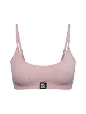 Zdjęcie produktu HUGO Damski biustonosz typu bralette Kobiety Dżersej różowy jednolity,