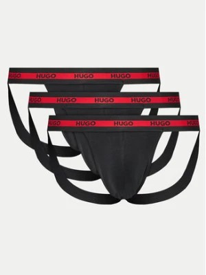 Zdjęcie produktu Hugo Komplet 3 par slipów Jock Strap 50517882 Czarny