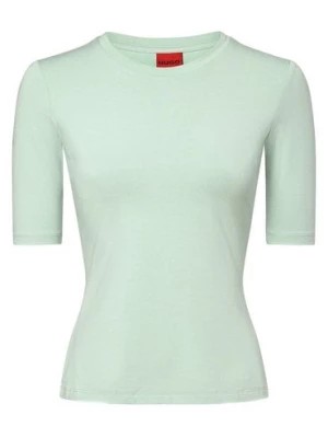 Zdjęcie produktu HUGO Koszulka damska - Darnelia Kobiety Bawełna zielony jednolity,