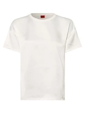 Zdjęcie produktu HUGO Koszulka damska Kobiety wiskoza biały jednolity,