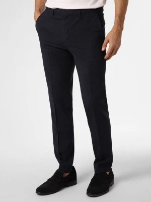 Zdjęcie produktu HUGO Męskie spodnie od garnituru modułowego Mężczyźni Super Slim Fit niebieski w kratkę,