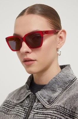 Zdjęcie produktu HUGO okulary przeciwsłoneczne damskie kolor czerwony HG 1264/S