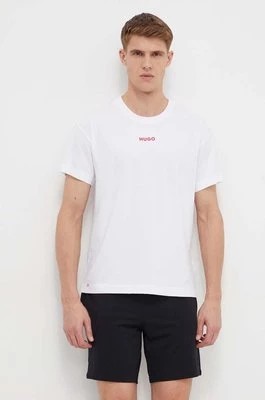 Zdjęcie produktu HUGO piżama męska kolor biały wzorzysta 50518680