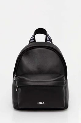 Zdjęcie produktu HUGO plecak damski kolor czarny mały gładki 50492173