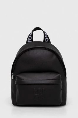 Zdjęcie produktu HUGO plecak damski kolor czarny mały gładki 50513080