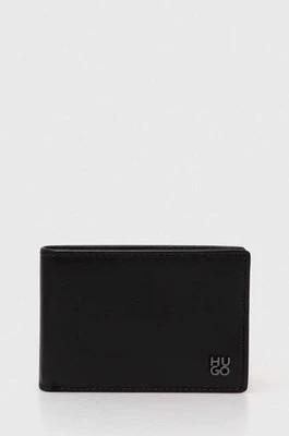 Zdjęcie produktu HUGO portfel skórzany męski kolor czarny 50519512