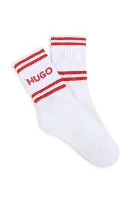 Zdjęcie produktu HUGO skarpetki dziecięce 2-pack kolor biały