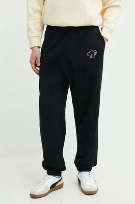 Zdjęcie produktu HUGO spodnie dresowe bawełniane kolor czarny gładkie 50518982