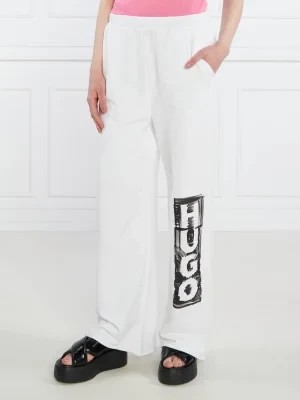 Zdjęcie produktu HUGO Spodnie dresowe Nasuede | Loose fit