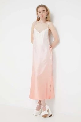 Zdjęcie produktu HUGO sukienka maxi rozkloszowana