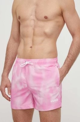 Zdjęcie produktu HUGO szorty kąpielowe kolor różowy 50515460